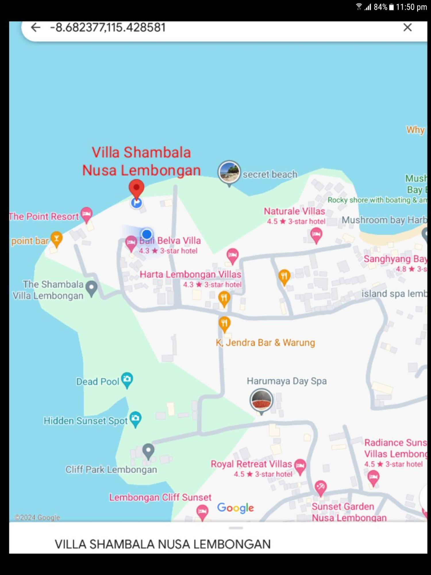 Nusa Lembongan Villa Shambala エクステリア 写真